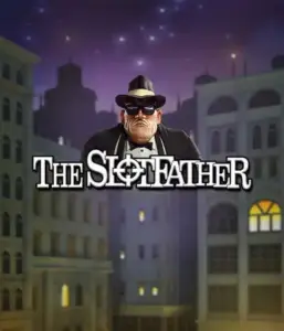 Step into the shadowy realm of The Slotfather slot by Betsoft, featuring a commanding mafia boss posed against a moonlit cityscape. This image conveys the intense essence of the organized crime, with the boss clad in a classic black suit and fedora. Ideal for players who enjoy mafia stories, delivering a captivating adventure. 