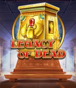 Play  Legacy of Dead slot by Play'n GO featuring complimentary spins and growing symbols, beginning with $0.10 bets.