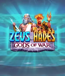 Enter the epic conflict of the Zeus vs Hades: Gods of War game by Pragmatic Play, showcasing the mighty Zeus wielding lightning and the fiery Hades with his scepter. This graphic portrays the powerful duel between the gods, amid a stormy backdrop. Great for lovers of epic tales, offering a thrilling adventure. 